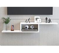 IUBGFTO Mueble De TV para Colgar En La Pared,Soporte De TV Flotante,Estante De Almacenamiento De Fondo De Pared Gabinete De Pared Colgante para Sala De Estar Simple (D 80 Cm)