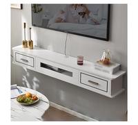 IUBGFTO Mueble para TV montado en la Pared de 59 Pulgadas, Soporte para TV Flotante, Consola de TV Flotante Moderna, Centro de Entretenimiento Flotante con estantes de Almacenamiento (C 150 cm)