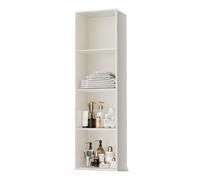 IUBGFTO Nicho de Ducha de Acero Inoxidable Mate, nicho de Pared Empotrado, no Necesita Azulejos, Estante de Almacenamiento para Ducha, nicho de baño (Blanco, 11 x 4,9 x 47,2 Pulgadas)