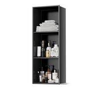 IUBGFTO Nicho de Ducha de Acero Inoxidable Mate, nicho de Pared Empotrado, no Necesita Azulejos, Estante de Almacenamiento para Ducha, nicho de baño (Negro, 11 x 4,9 x 35,4 Pulgadas)