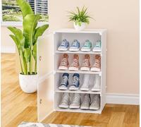 IUBGFTO Organizador de Armario para Guardar Zapatos, Zapatero Modular Multifuncional para Ahorrar Espacio, para Pasillo, Dormitorio, Entrada, para Todo Tipo de Zapatos y Ropa, partición extraíble (B)