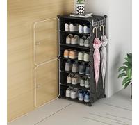 IUBGFTO Organizador de Armario para Guardar Zapatos, Zapatero Modular Multifuncional para Ahorrar Espacio, para Pasillo, Dormitorio, Entrada, para Todo Tipo de Zapatos y Ropa, partición extraíble (F)