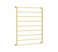 IUBGFTO Perchero de Pared para Bufandas, Corbatas, pañuelos de Seda, Toallas, Estante de Metal, Gran Capacidad para Papel de Regalo de Tienda de Ropa (Dorado, 39,3 x 47,2 Pulgadas)