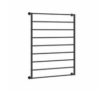 IUBGFTO Perchero de Pared para Bufandas, Corbatas, pañuelos de Seda, Toallas, Estante de Metal, Gran Capacidad, para Papel de Regalo, para Tienda de Ropa (Negro, 47,2 x 47,2 Pulgadas)