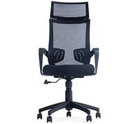 IUBGFTO Silla Silla de Oficina para computadora Respaldo Alto Malla de Terciopelo Transpirable Silla de Juegos de Oficina Soporte Lumbar Peso del rodamiento 150 kg