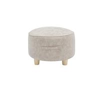 IUBGFTO Taburete otomano Sofá Taburete de Cuero Cambiar Zapatos Reposapiés Mesa de Centro Reposapiés Banco pequeño de Moda Otomano Sala de Estar Dormitorio Taburete para Zapatos (Blanco Pequeño)