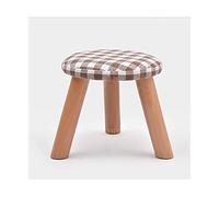 IUBGFTO Taburete otomano Taburete de Madera Maciza para sofá, reposapiés, Taburete para pies, Banco otomano, Requiere Montaje, Silla pequeña para Sala de Estar, Taburete para Zapatos (Multicolor)