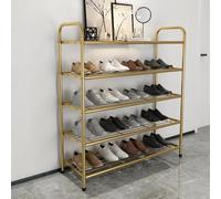 IUBGFTO Zapatero de 5 Niveles de Acero al Carbono para Entrada, Organizador de Zapatos, Resistente a la oxidación, para Dormitorio, Pasillo, Interior y Exterior, Ahorra Espacio (85 x 23 x 82 cm)