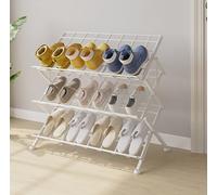 IUBGFTO Zapatero para Guardar Zapatos, Mini Organizador de Zapatos, Estante para Zapatos para Entrada, Pasillo, Dormitorio, Dormitorio, Ascensor, guardarropa, sin instalación, diseño Vertical (A)