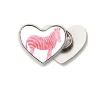 IUCN - Broche de metal con diseño de animales en peligro de extinción, color rojo