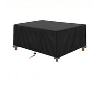 IUCUHE Funda Muebles Exterior,Fundas para Muebles De Jardín 250 Largo x 155 Ancho x 125 Alto/cm Fundas para Muebles De Patio De Jardín,Adecuada Varios Muebles De Jardín Resistente Al Viento, Anti-UV