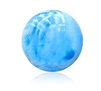 IUDWCG - 1 Pcs Pelota de Pilates Pequeña Pelota Gimnástica - 25cm Yoga Pelota de Gimnasio Pequeña, Gruesa Pelota Gimnástica a Prueba de Explosiones, Antideslizante y Suave Ultra Ligera (Azul)