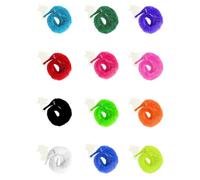 IUDWCG 12 Pcs Gusanos esponjosos, orugas mágicas, gusanos mágicos, gusanos de colores, gusanos mágicos retorcidos, gusanos ondulantes, juguetes para adiestrar gatitos