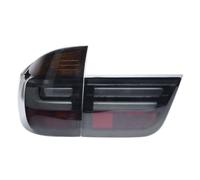 IUEGFUTTE Año 2007-2013 Un par de lámparas automáticas izquierda y derecha compatibles con el conjunto de luces traseras BMW X5 E70(Driver in right,07-13 BK Pair 2pcs)