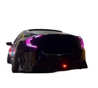 IUEGFUTTE Conjunto de luces traseras LED compatible con H civic 10th, lámpara de conducción, freno, luces de marcha atrás, señal de giro, 2 piezas