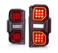 IUEGFUTTE Conjunto de luz trasera LED completo Compatible con lámpara de conducción Raptor 21-23, luces de freno, luces de marcha atrás, señal de giro