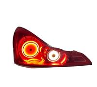 IUEGFUTTE Conjunto de luz trasera LED, cubierta de lámpara trasera, compatible con Infiniti g37, luz de conducción, freno, luces de marcha atrás, señal de giro, 4 piezas