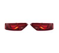 IUEGFUTTE Halogen lxenon lights LED tail light 2008-2016 Rear Lamps Compatible With Aodi A5 taillight assembly Dragon scale Red color(Car halogen lamp,Pair 2 sides)