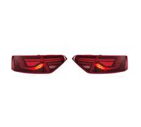 IUEGFUTTE Luz trasera del año 2008-2016 Lámpara trasera compatible con el conjunto de luz trasera Aodi A5 LED Escala de dragón rojo(Car halogen lamp,Pair 2 sides)