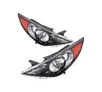 IUEGFUTTE OEM No HY2503157 Lámpara de luz delantera versión estadounidense años 2011-2014 Compatible con el conjunto de faros halógenos delanteros Hyundai Sonata(Pair 2pcs)