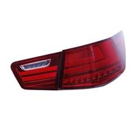 IUEGFUTTE Un par de luces traseras (año 2009-2013), compatible con Kia Forte, conjunto de luces traseras, lente LED, luz trasera negra y roja, 2 colores(1 side,Red color)