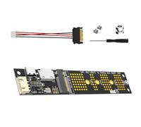 Iuhtrb Adaptador de disco sólido a puerto SFF8611 compatible con múltiples modelos de computadora, adaptador SSD de mejora de transferencia de datos rápida