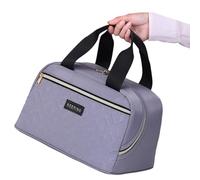 Iuhtrb Bolsa de almuerzo portátil multiusos que ofrece un excelente aislamiento térmico para picnic, trabajo o viaje diario, espacioso contenedor térmico para alimentos