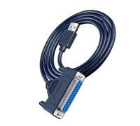 Iuhtrb Cable USB 2.0 a puerto paralelo DB25 de 25 pines 1248 25 pines adaptador de impresora paralelo USB a puerto DB25