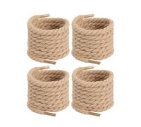 Iuhtrb Color Sólido Reducir Los Cordones De Zapatos Engrosados 120 Cm Para Zapatillas Zapatillas 2 Pares Caderas Trenzadas Reemplazo Unisex Ronda Redonda Estilo Cuerda Gruesa