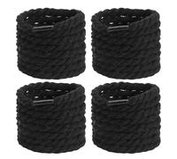 Iuhtrb Color Sólido Reducir Los Cordones De Zapatos Engrosados 120 Cm Para Zapatillas Zapatillas 2 Pares Caderas Trenzadas Reemplazo Unisex Ronda Redonda Estilo Cuerda Gruesa