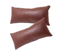 Iuhtrb Juego de 2 almohadas de piel sintética para reloj, accesorios para exhibición de joyas, base estable, almohada larga, talla única, como se describe