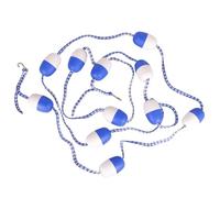 Iuhtrb Marcadores flotantes de nailon para piscina de 16 pies, separador de profundidad para separación de profundidad, divisor flotante