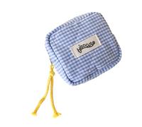 Iuhtrb Minis - Bolsa de maquillaje para monedero, bolsa de almacenamiento de servilletas sanitarias, organizador de maquillaje para pintalabios, oficina, escuela, viajes, monedero, Blue, Mass Beauty