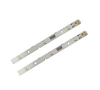 Iuhtrb Paquete doble de tiras de luz LED de bajo consumo para mejorar la visibilidad del refrigerador MDDZ162A 1629348 1529227, 2 unidades