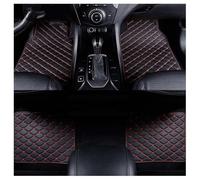 IUHYGUHGTFS Coche Cuero Alfombrillas para JAC T8 2018-2020, 4 Piezas Personalizada Antideslizantes Impermeables Delanteras Traseros Filas Moquetas Accesorios,C/Blackred