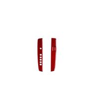 IUIOXCH 2pcs Carbon Fiber Car Interior Gear Shift Panel Decal Decorative Cover Trim Sticker Compatible for Honda Accord 2013-2017(Red)