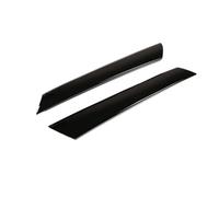 IUIOXCH ABS Carbon Fiber/Black Car Exterior Front Windshield Glass A-Pillar Trim Sticker Compatible for Land Rover Defender 90 110 2020-24 Car Accessories(Black)