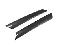 IUIOXCH ABS Carbon Fiber/Black Car Exterior Front Windshield Glass A-Pillar Trim Sticker Compatible for Land Rover Defender 90 110 2020-24 Car Accessories(Carbon Fiber)