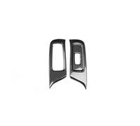 IUIOXCH Accesorios Interiores de Fibra de Carbono, decoración de Salidas de Aire, Panel de Cambios, Adhesivo ABS Compatible con Porsche 718 Cayman Boxster 2012-2016-2022(Electric Window)