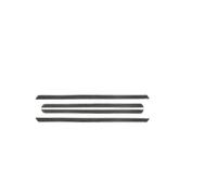 IUIOXCH Car Accessories Interior Car Inner Door Panel Trim Strip Cover Decoration Sticker Decal Carbon Fiber Compatible for Explo 2013-2019(Black)
