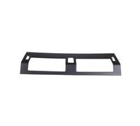 IUIOXCH Car Central Control Air Outlets Decorative Frame Trim ABS Chrome/Carbon Fiber Sticker Compatible for Land Rover Defender 110 130 2020-2022(Matte Black)
