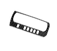 IUIOXCH Car Gear Shift Box Panel Cover RHD LHD Accessories Real Carbon Fiber Sticker Compatible for Civi 10th 2016 2017 2018 2019 2020 2021(LHD Black)