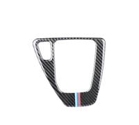 IUIOXCH Carbon Fiber Gear Shift Control Panel Cover Trim LHD Sticker Compatible for BMW 3 Series E90 E92 E93 2005 2006 2007 2008 2009 2010 2011 2012