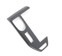 IUIOXCH Stainless Car Gear Shift Box Panel Cover Case Trim Frame Stickers Compatible for Haval H6 3rd Gen 2021 2022 2023 2024 HEV PHEV Accessories(A Black)
