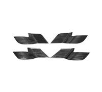 IUIOXCH Stainless Steel Car Inner Door Handle Bowl Covers Case Trims Stickers Compatible for Haval H6 3rd Gen GT 2021 2022 2023 2024 HEV PHEV H6S(Black)