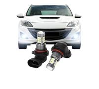 IUKMR Antiniebla Delantero 2X Para Mazda 3 Para Mazda3 2010 2011 2012 LED Lámpara Antiniebla Delantera 9006 HB4 Accesorios De Bombillas De Coche
