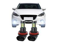 IUKMR Antiniebla Delantero 2X Para Mazda Para ATENZA 3 2014 2015 2016 H8 H9 H11 H16 LED Lámpara Antiniebla Delantera Bombillas Coche Accesorios Automóvil