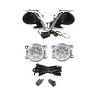 IUKMR Antiniebla Delantero Para Mitsubishi Para Attrage Para Mirage G4 2012-2017 LED DRL Luz Antiniebla Faro Luces De Circulación Diurna Lámpara Antiniebla(1 set B)