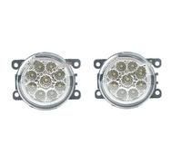 IUKMR Antiniebla Delantero Para Mitsubishi Para Attrage Para Mirage G4 2012-2017 LED DRL Luz Antiniebla Faro Luces De Circulación Diurna Lámpara Antiniebla(Fog B)