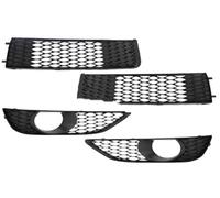 IUKMR Antiniebla Delantero Para Q7 4L S-line 2009 2010 2011 2012-2015 Cubierta De Luces Antiniebla De Coche Rejillas De Luz Antiniebla Parrilla De Carreras Malla De Faro(4pcs)
